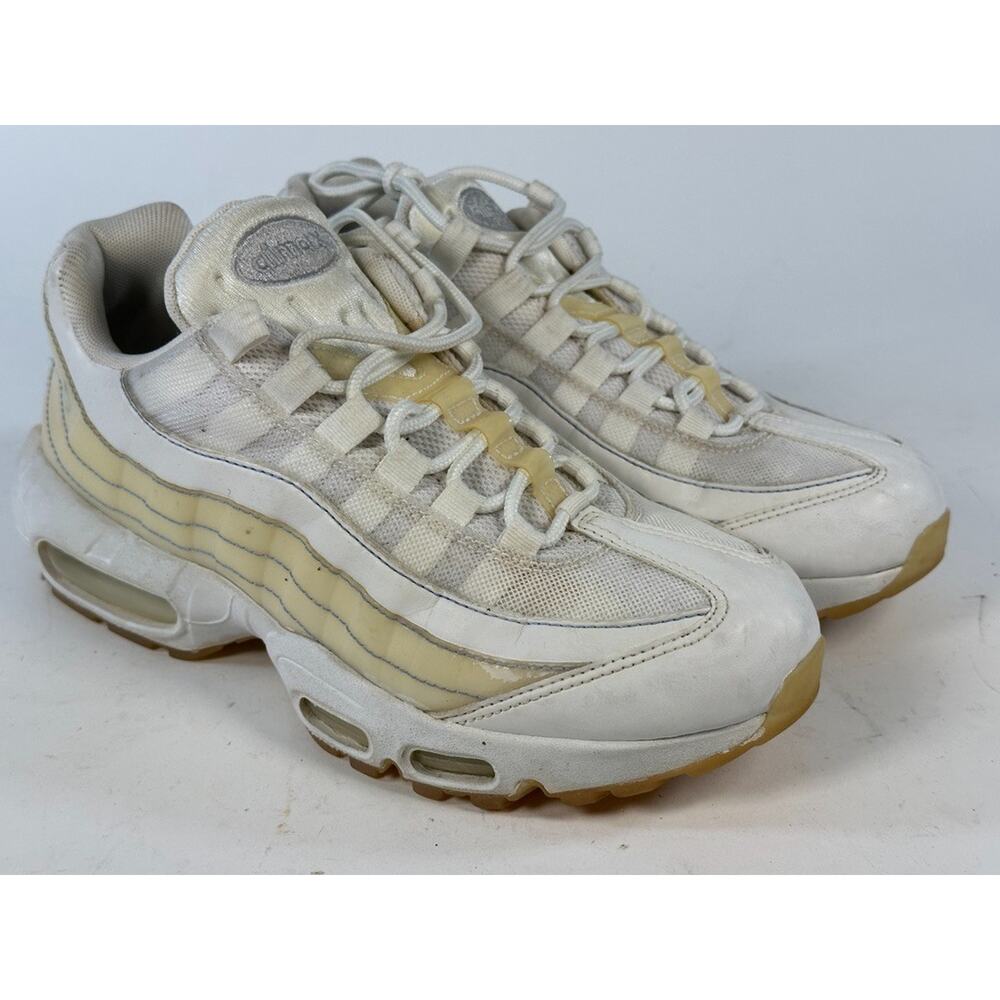 Nike Air Max 95 Men’s Size 8.5 White Sail Gum Sneakers 918413-102